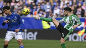 تعادل درامي.. بيتيس ينتزع النقطة من أوفييدو في الدوري الإسباني